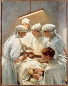 Eine Blinddarmoperation im Militärkrankenhaus