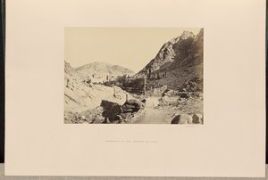 Zugang zum Kloster Sinai von Francis Frith