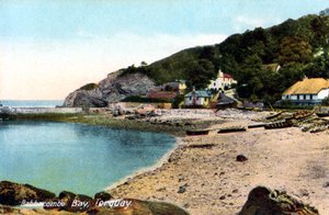 Babbacombe-Bucht, Torquay, Devon, 20. Jahrhundert