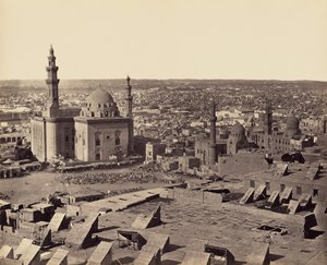 Kairo von der Zitadelle. Erste Ansicht von Francis Frith