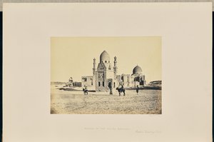 Moschee des Sultans Barkook, Östlicher Friedhof, Kairo von Francis Frith
