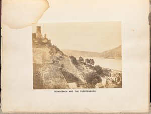 Reindebach und die Fürstenburg von Francis Frith