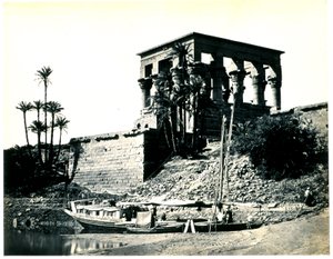 Das Rameseum von El-Kurneh, Theben, zweite Ansicht von Francis Frith