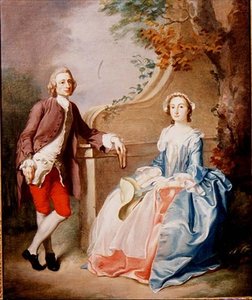 Eine Dame und ein Herr: Konversationsstück
