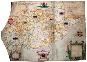 Provinz Munster, Irland, ca. 1595