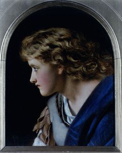 Kopf eines Mädchens von Francis John Wyburd