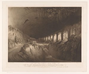 Ansicht der Ruinen der Villa Maecenas in Tivoli von Francis Jukes
