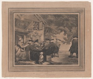 Nasse Pfarrer, 1785 von Francis Jukes