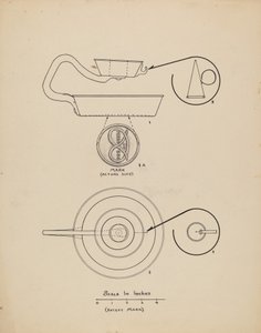 Kerzenhalter mit Löscher