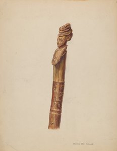 Stockkopf oder Griff von Francis Law Durand