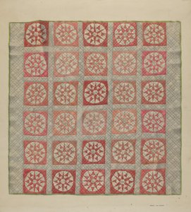 Quilt (Kinderbettdecke) von Francis Law Durand