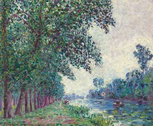 Ufer der Loing in Nemours von Francis Picabia