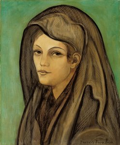 Frau in einer Mantilla von Francis Picabia