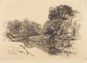 Ein Fluss in Irland von Francis Seymour Haden