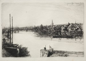 Battersea Reach von Francis Seymour Haden