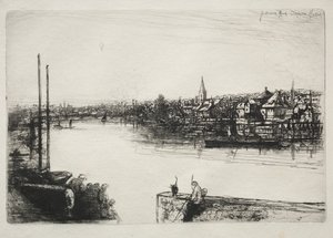 Battersea Reach von Francis Seymour Haden
