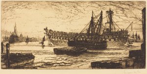 Auflösung der Agamemnon von Francis Seymour Haden