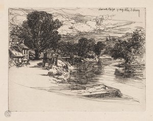 Haus der Smyth von Francis Seymour Haden