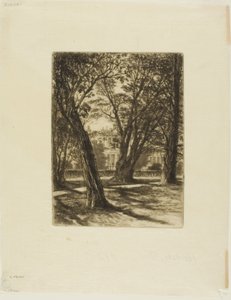 Kensington Gardens, Nr. I (kleine Platte) von Francis Seymour Haden