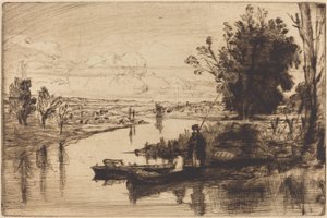 Thames-Fischer von Francis Seymour Haden