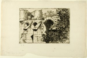 Die Schlossbrücke von Francis Seymour Haden