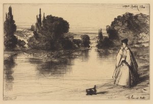 Der Treidelpfad von Francis Seymour Haden