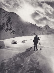 Ostalpen: Nachmittag auf dem Roseggletscher von Francis Sydney Smythe