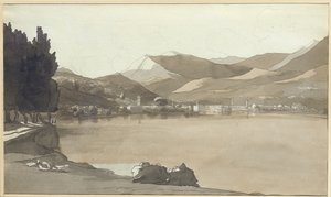 Stadt Lugano, Schweiz, 1781
