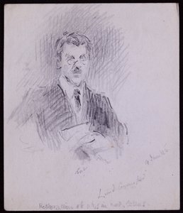Porträt des Earl of Crawford & Balcarres von Francis Wilfred Lawson