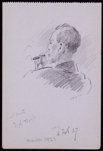 Porträt von Francis Troup von Francis Wilfred Lawson