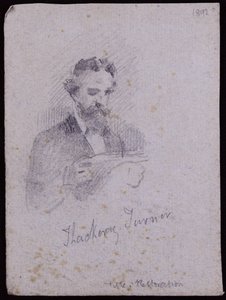 Porträt von H Thackeray Turner, ca. 1900 von Francis Wilfred Lawson
