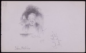 Porträt von John Belcher von Francis Wilfred Lawson