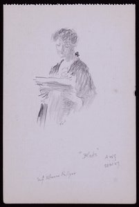 Porträt von Miss Eleanor Hellyer