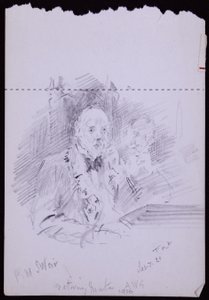 Porträt von RW Schultz Weir von Francis Wilfred Lawson