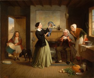 Der neue Hut von Francis William Edmonds