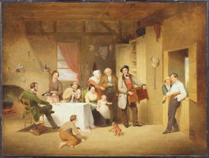 Der Leierkastenmann von Francis William Edmonds