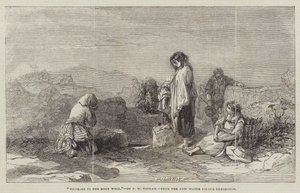 Pilger zum Heiligen Brunnen von Francis William Topham
