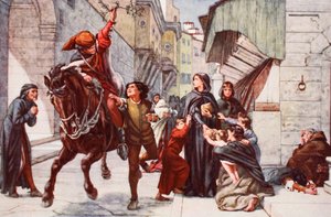 Hilfe in Florenz nach dem Angriff der Liga von Francis William Topham