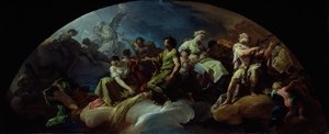 Alttestamentliche Figuren im Paradies, 1751-60