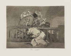 So ist es passiert, pl. 47 aus der Serie Die Schrecken des Krieges von Francisco de Goya