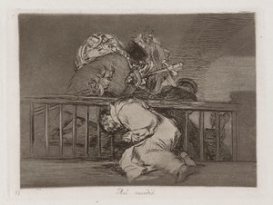So geschah es (Das ist, wie es geschah), Platte 47 aus Los desastres de la guerra (Die Schrecken des Krieges)