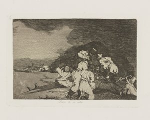 Bien te se est?. (Es geschieht dir recht.), pl. 6 aus der Serie Los desastres de la guerra (Die Schrecken des Krieges)