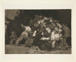 Disparate general, pl. 9 aus der Serie Los proverbios