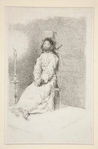 Der Erdrosselte von Francisco de Goya