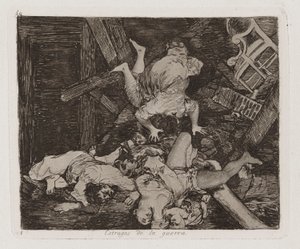Verwüstungen des Krieges, Platte 30 aus Los desastres de la guerra (Die Schrecken des Krieges) von Francisco de Goya