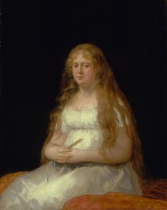 Josefa de Castilla Portugal y van Asbrock de Garcini 1775-um 1850, 1804 von Francisco de Goya