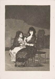 Platte 15 aus Los Caprichos: Schöner Rat Bellos consejos, 1799 von Francisco de Goya