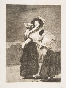 Platte 16 aus Los Caprichos: Um Himmels willen: und es war ihre Mutter Dios la Perdone..., 1797-98