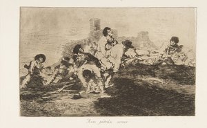 Platte 24 aus Die Schrecken des Krieges, Los Desastres de la Guerra: Sie... (1810 veröffentlicht 1863) von Francisco de Goya