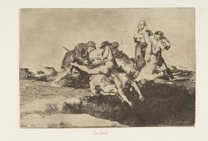 Platte 27 aus Die Schrecken des Krieges Los Desastres de la Guerra: Char..., 1810 veröffentlicht 1863